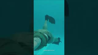 Crazy Marine Underwater Challenge #shortvideo #viral