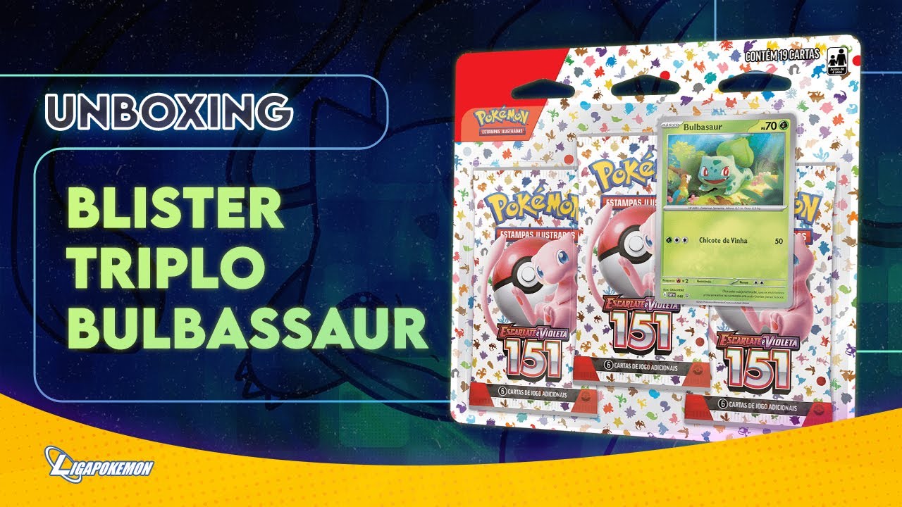 Jogo de Cartas - Pokémon - Combo de Pacotes de Booster - 151