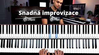 Snadná improvizace na piano na 3 akordy i pro úplné začátečníky