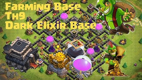 Farming Base Th9 [Dark Elixir]