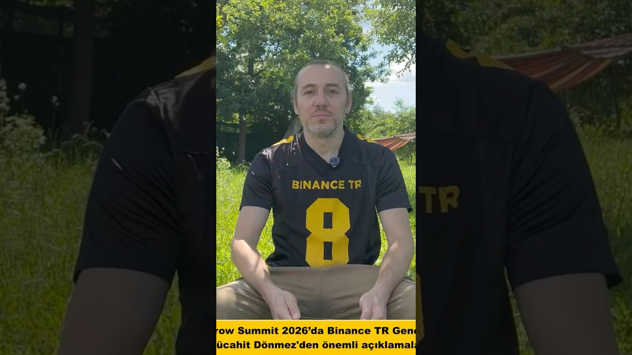 AI Tomorrow Summit 2026’da Binance TR Genel Müdürü Mücahit Dönmez'den önemli açıklamalar