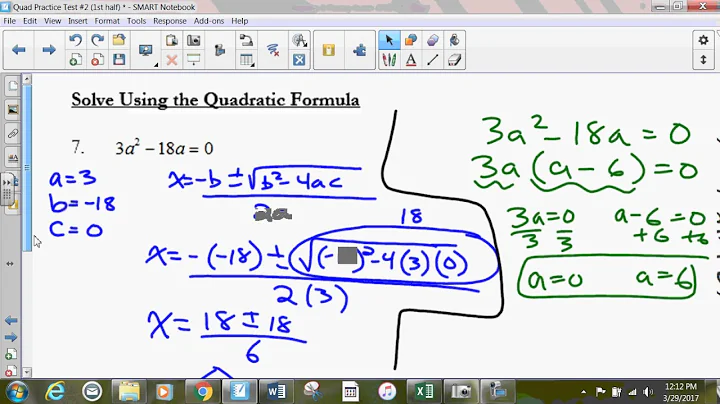 Quad Practice Test #2 1st half