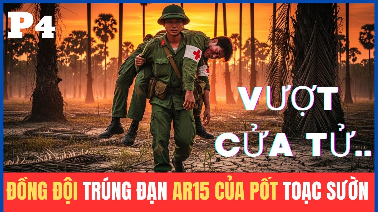 Khoảnh Khắc KINH HOÀNG Đồng Đội Trúng Đạn AR15 Của Pol Pot Xé Toạc Sườn Chiến Trường K