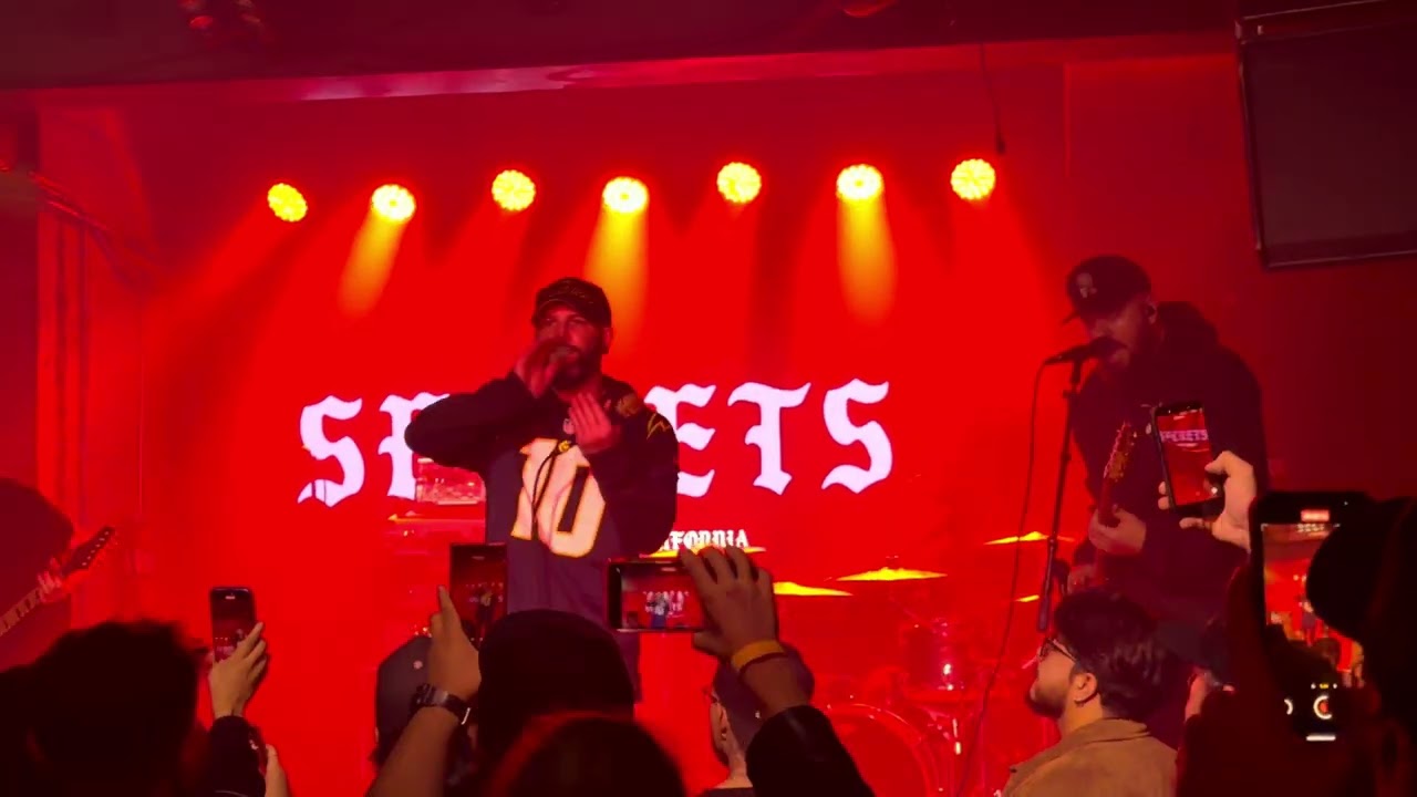 Secrets “Dance of The Dead” live @ Fulton 55 - Fresno, CA 12/18/25