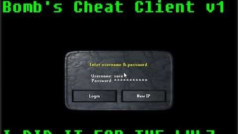 bombs cheat client problem