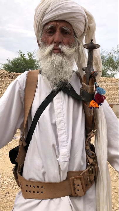 Real Bugti Baloch tribesmen uncle Magsi Bugti Baloch