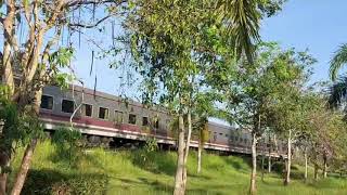 🚂 HID 4506 ขบวน 31 ด่วนพิเศษทักษิณารัถย์ ออกจากสถานีพัทลุง 📸 : Friday Chai  21/2/65