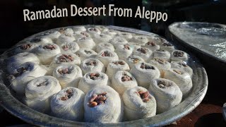 Ghazla, a Traditional Ramadan Dessert from Aleppo [Syria] | How it's Made?