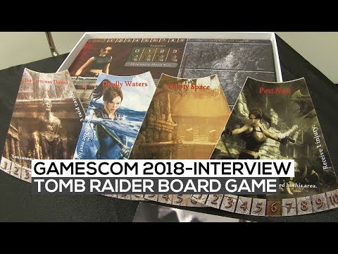 Tomb Raider Board Game - Das exklusive Interview | gamescom 2018