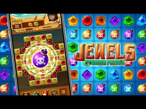 Jewels Pyramid Puzzle(Match 3)