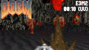 DooM: Switch Unity Port - E3M2 (UV-Speed) - 00:18 (Personal Best)