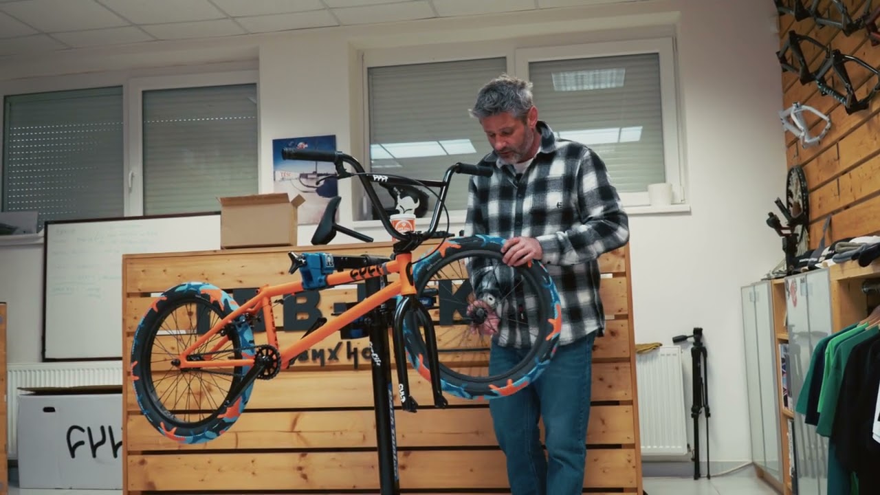 Jak poskládat BMX kolo - TBBBIKE
