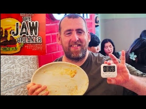 Zark's Burger Jaw Breaker Challenge at SM Dasmariñas Cavite #zarksburger #smdasmarinas