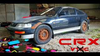 Restoration Of An 80's Icon  Honda CRX