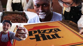 WE OUT PIZZA THE HUT