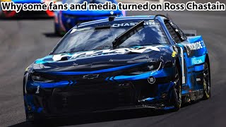 Why some fans and media turned on Ross Chastain