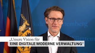 Bürokratieabbau Jahresbericht Vom Chef Der Staatskanzlei, Staatsminister Dr. Florian Stegmann