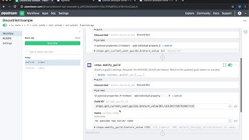 Use a Discord Bot to interact with the Discord API on Pipedream