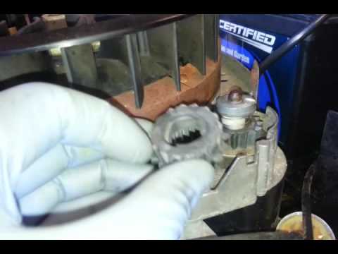 Changing A Starter Gear On Briggs Craftsman Tractor You Changing A Starter Gear On Briggs Craftsman Tractor