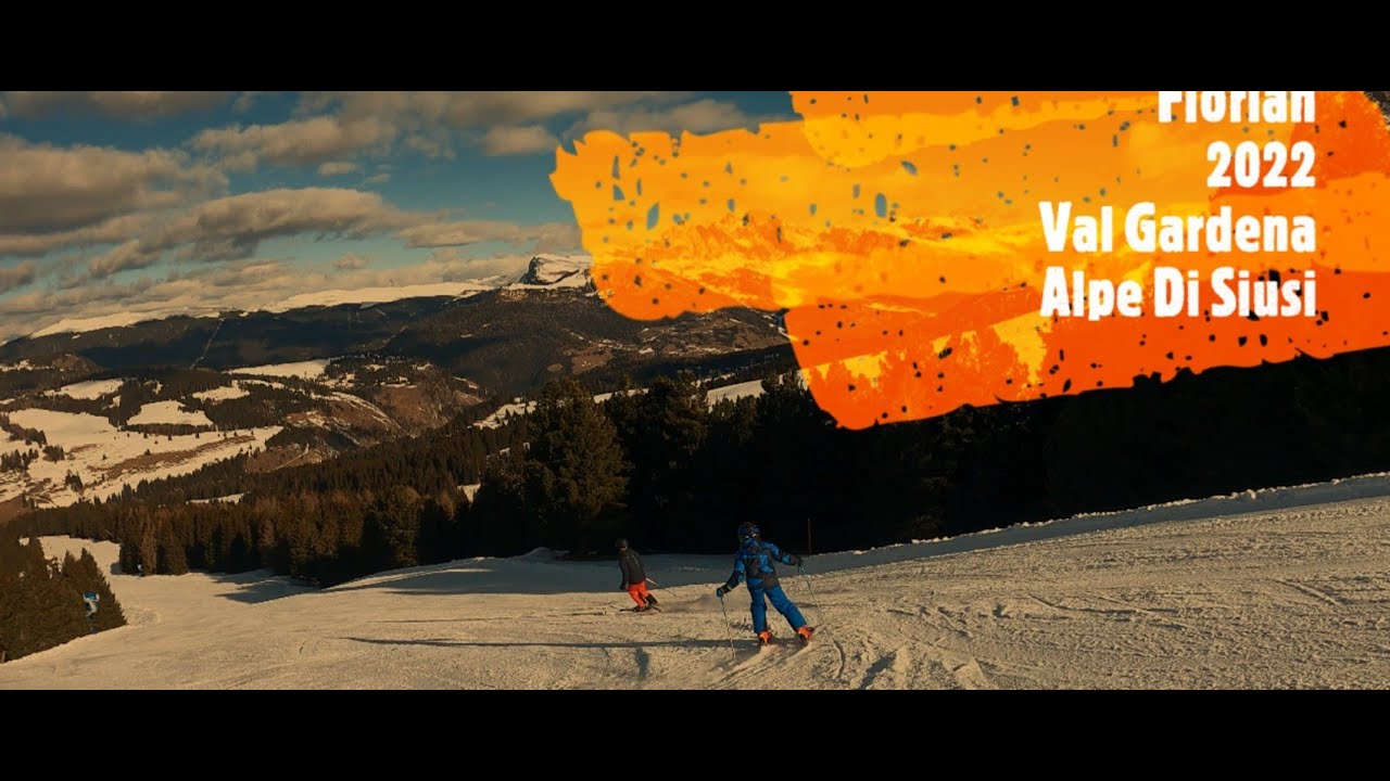 The longest slope Alpe di Siusi, die längste Piste Seisser Alm- Florian, Val Gardena