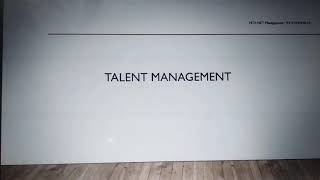 Talent Management ( HRM) - Unit 3