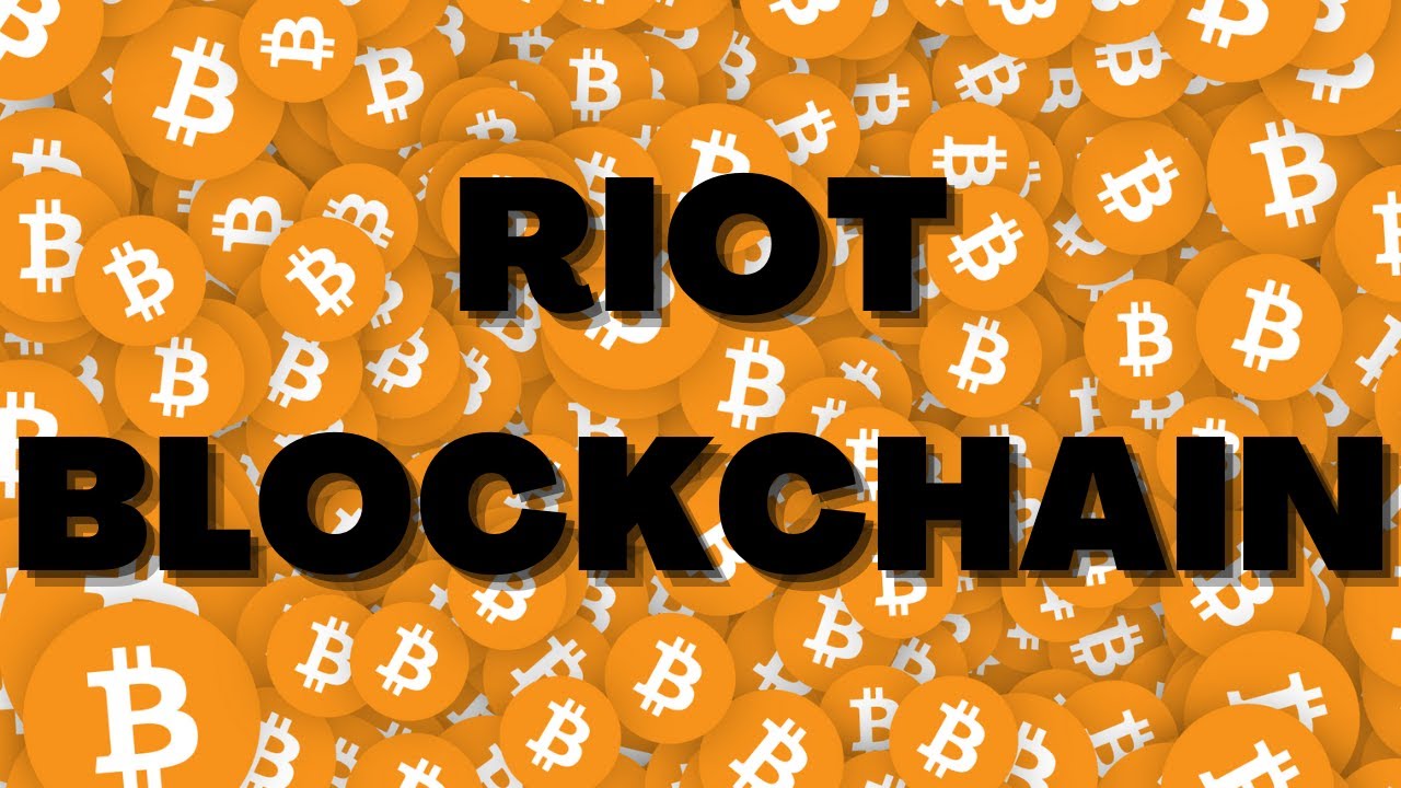 riot blockchain stock news