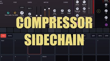 BeepStreet Drambo - Tutorial: Exploring the groovebox Part 28, Compressor Sidechain