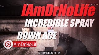 Most Incredible Spray Down Ace by IAmDrNoLife [Community Video] | CS:GO