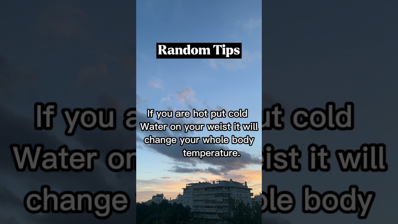 Random Tips - YouTube
