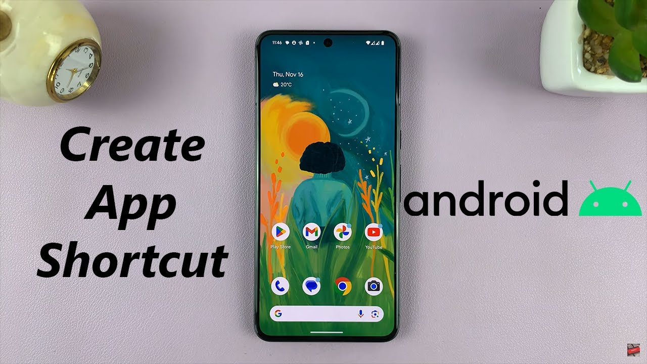 How To Create App Shortcut On Home Screen Of Android Phone YouTube