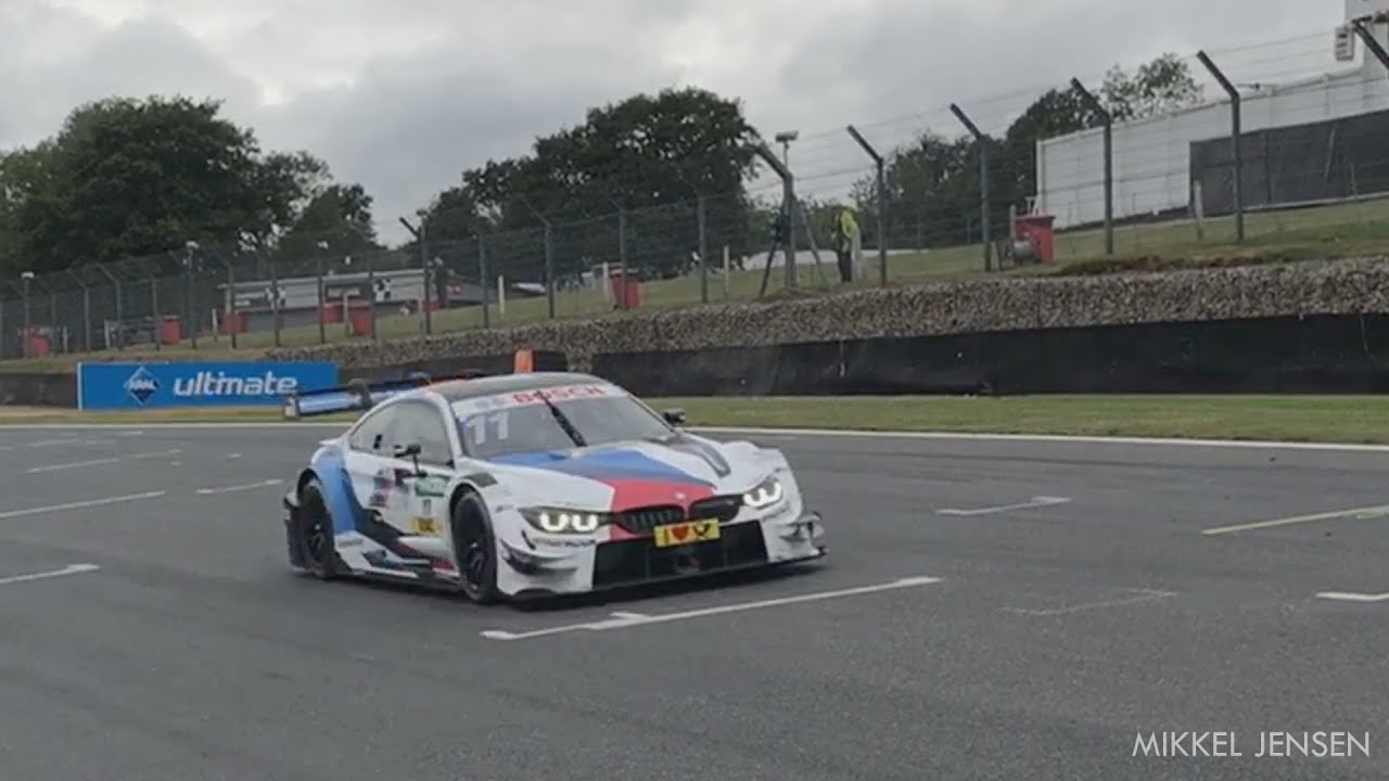 DRIVING TAXI AROUND BRANDS HATCH (BMW M4 DTM)