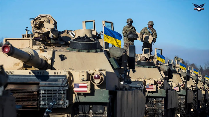 Russische paniek: tientallen Amerikaanse Abrams-tanks ingezet aan de Oekraïense grens