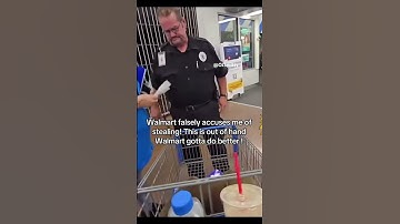 Walmart employees accusing me of theft! ￼#theft #shoplifting #shoplifterscaught #shoplifters
