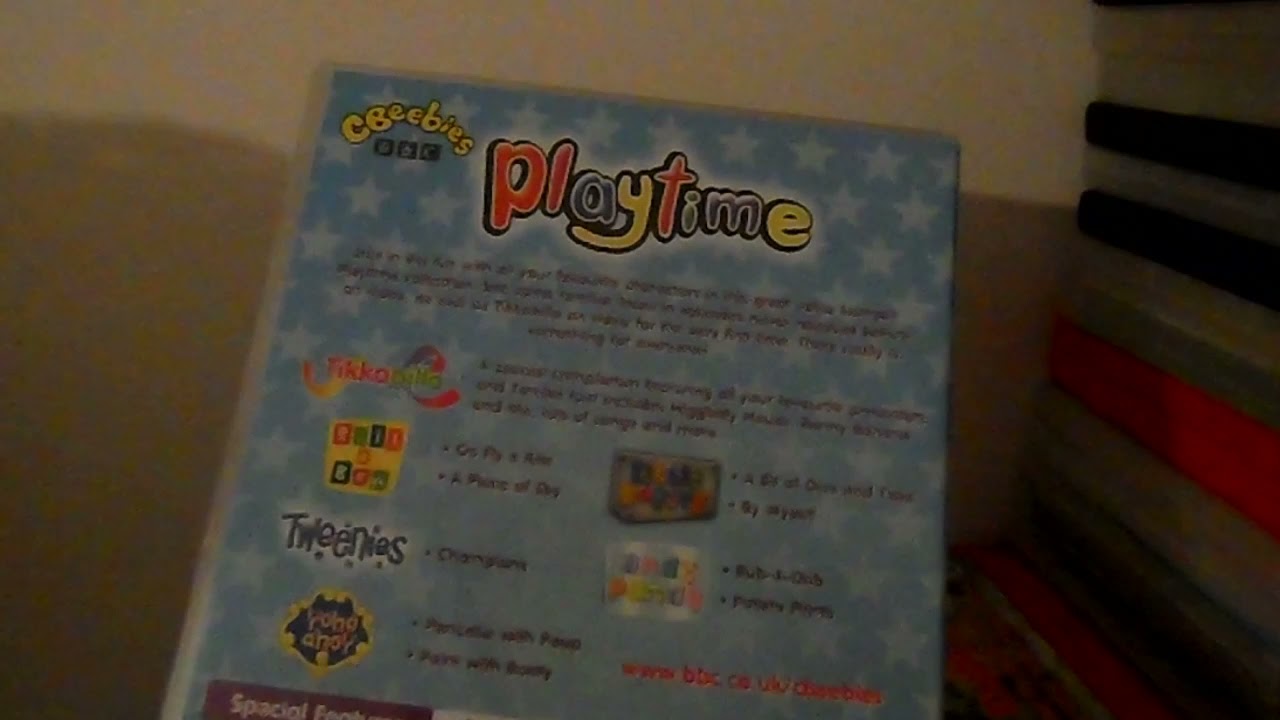 my review on cbeebies playtime including tikkabilla dvd Rare - YouTube