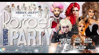 Willow Pill, Yvie Oddly & Daya Betty: Roscoe's RPDR All Stars 7 Viewing Party with Batty & Kara
