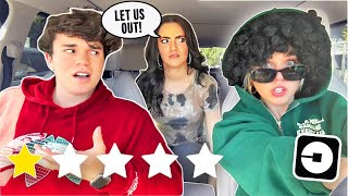 PICKING UP MY FRIENDS IN AN UBER UNDER DISGUISE!! *They Got Scared*