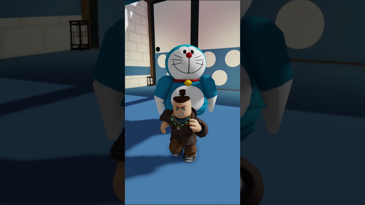 Roblox - DORAEMON BARRY'S PRISON RUN P1 Chase JUMPSCARE