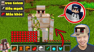 Minecraft, Nhưng bqThanh Là NGƯỜI SẮT IRON GOLEM Troll Ốc...