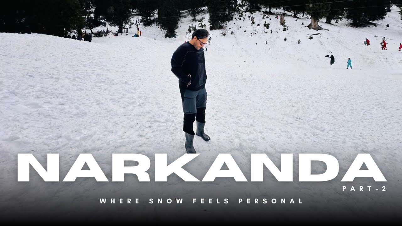 Skiing in Narkanda for the First Time 🎿 | Ultimate Snow Adventure in Himachal | Narkanda Part 2