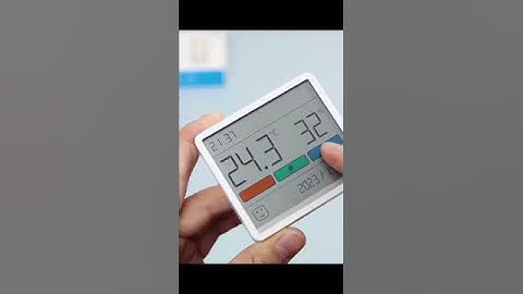 ✅ All in One Indoor Humidity Meter Clock Thermometer #shorts #gadgets