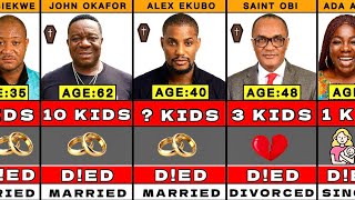 50 Late Nollywood Actors: Their Death Age,Marital Status & Number Of Children Left Behind|Alex Ekubo