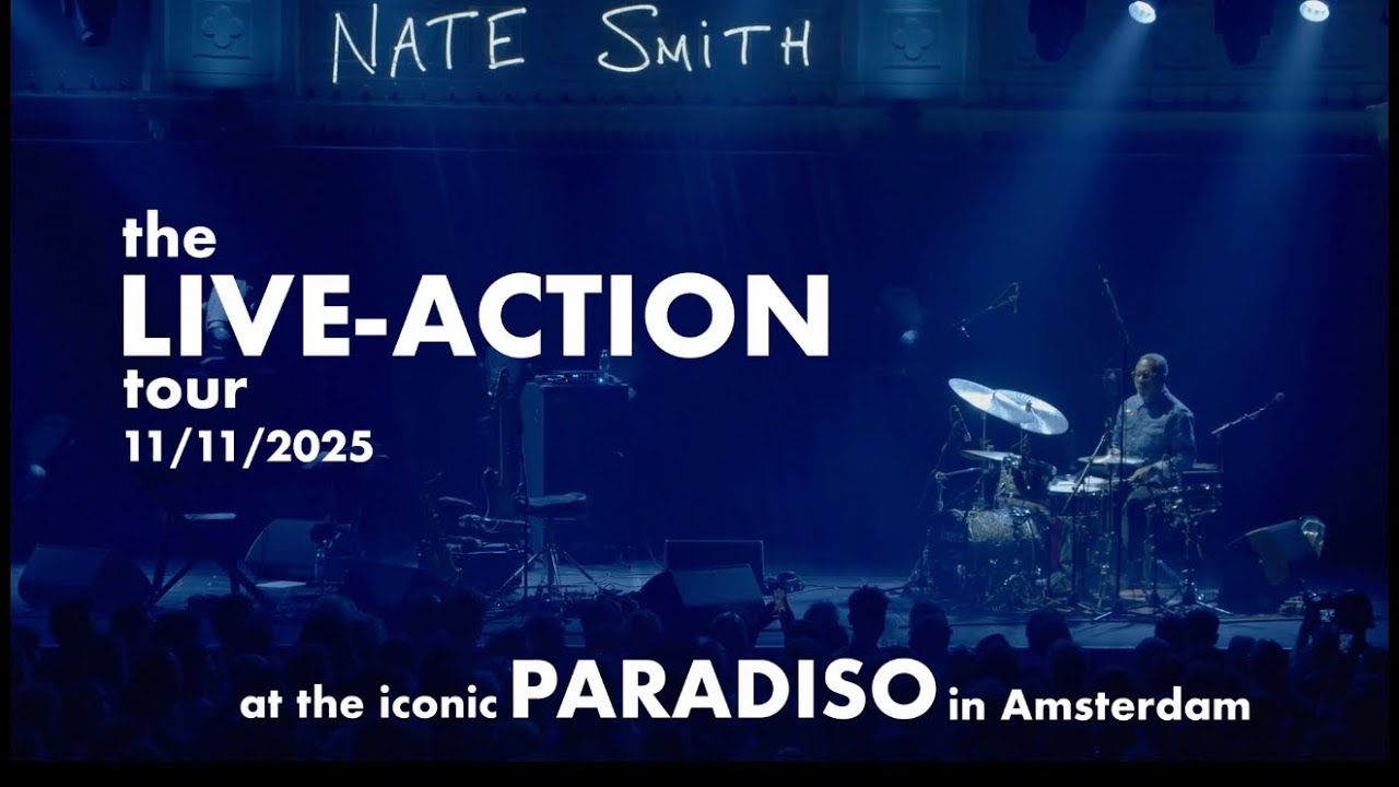 NATE SMITH: LIVE-ACTION LIVE in AMSTERDAM: PARADISO 