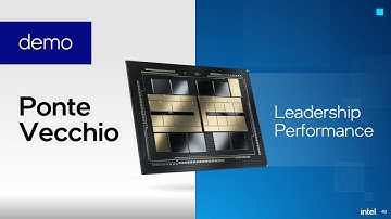 Ponte Vecchio Performance Demo | Investor Meeting 2022 | Intel Graphics