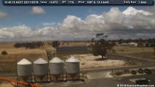 22 November 2018 - East Facing WeatherCam Timelapse