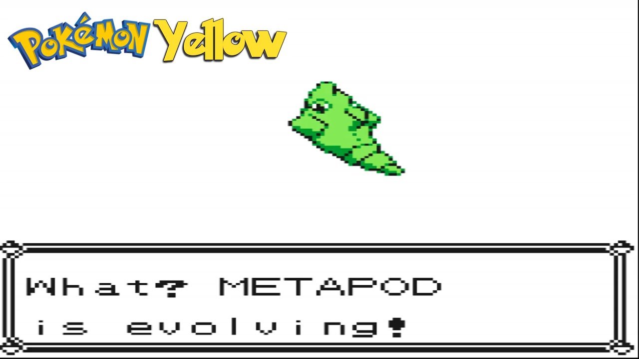 Metapod Evolution Chart