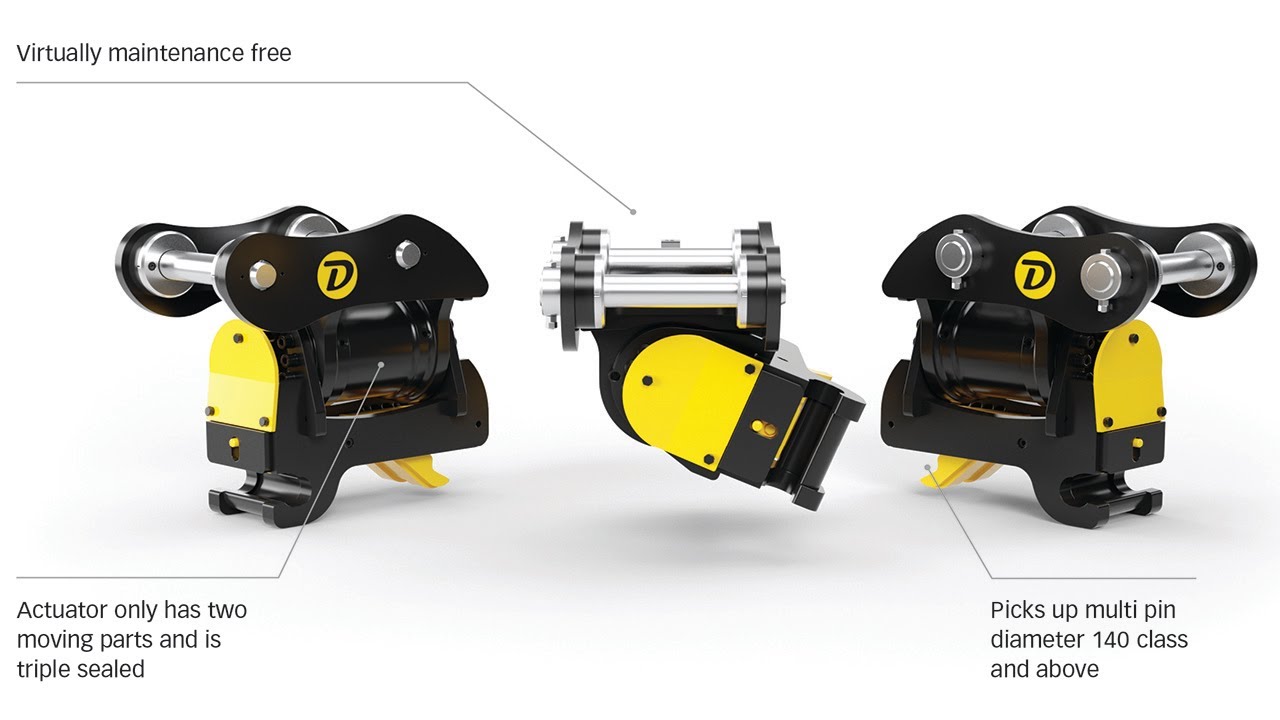 D-Lock Tilt - Doherty - Couplers and Attachments - A Kinshofer Company