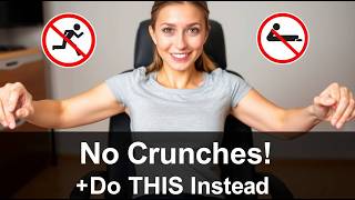 Break The Belly Fat Myths! Women Over 50, 60 Do THIS for a Flat Stomach Seated Abs! #burnbellyfat