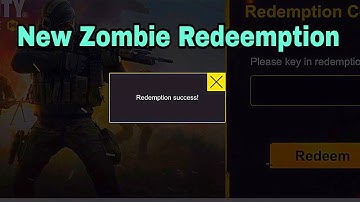 October 2022 New Zombie Redeemption Code in Call Of Duty Mobile 😱