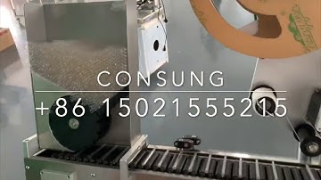 Horizontal Wrap Around Labeling Machine for plastic tube