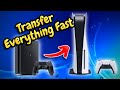 How To Transfer ALL DATA From PS4 To PS5 (Games, Saves, DLC, Trophies)